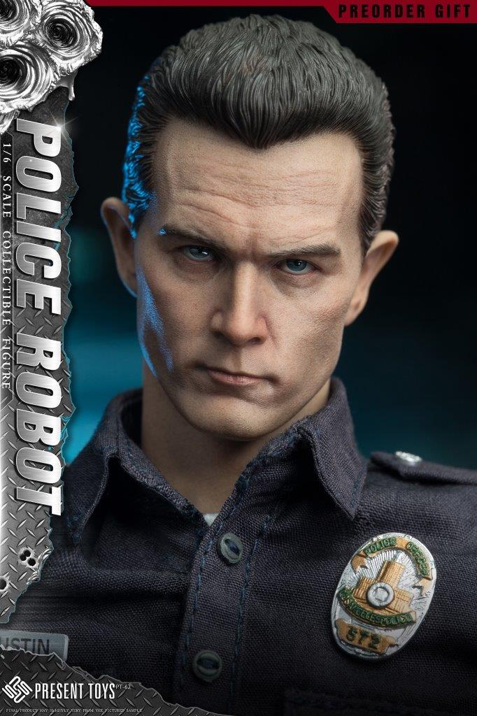 Load image into Gallery viewer, Police Robot T1000 w/Preorder Gift - MINT IN BOX
