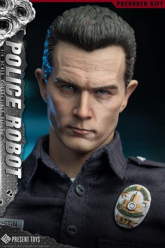 Police Robot T1000 w/Preorder Gift - MINT IN BOX