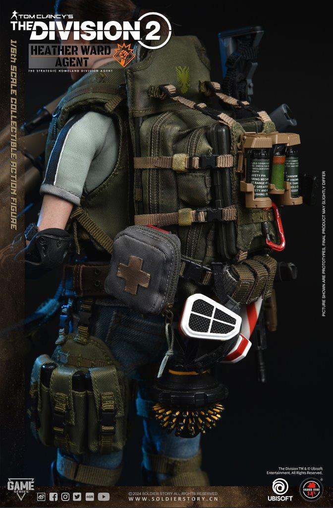 Load image into Gallery viewer, The Division 2 - Johnson, Dunne, &amp; Ward w/Robo Dog - MINT IN BOX
