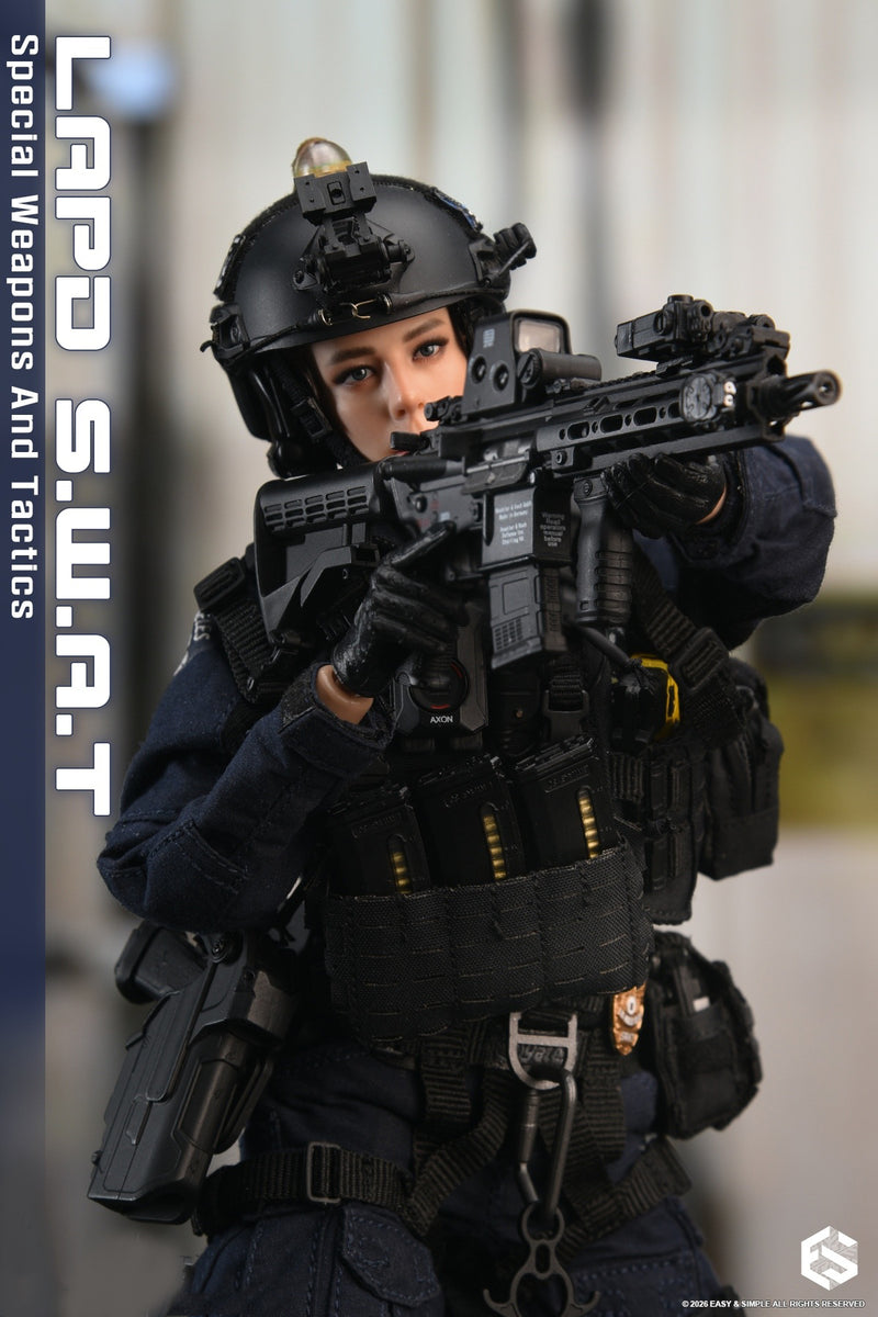 Load image into Gallery viewer, PREORDER DEPOSIT - LAPD S.W.A.T Special Weapons and Tactics Ver B - MINT IN BOX
