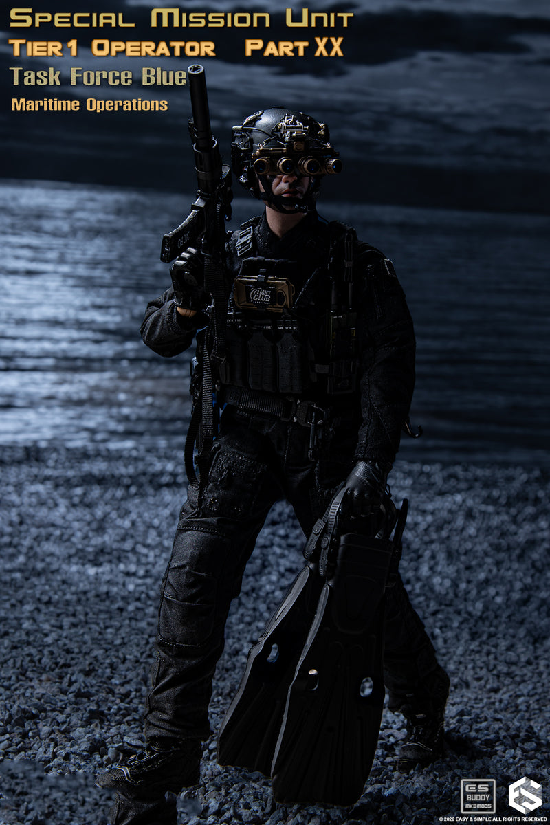 Load image into Gallery viewer, PREORDER DEPOSIT - SMU Tier1 Operator Part XX Task Force Blue Maritime Operation Ver B - MINT IN BOX
