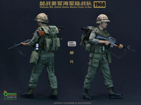 1968 Vietnam War United States Marine Corps In Hue Accessory Set - MINT IN BOX