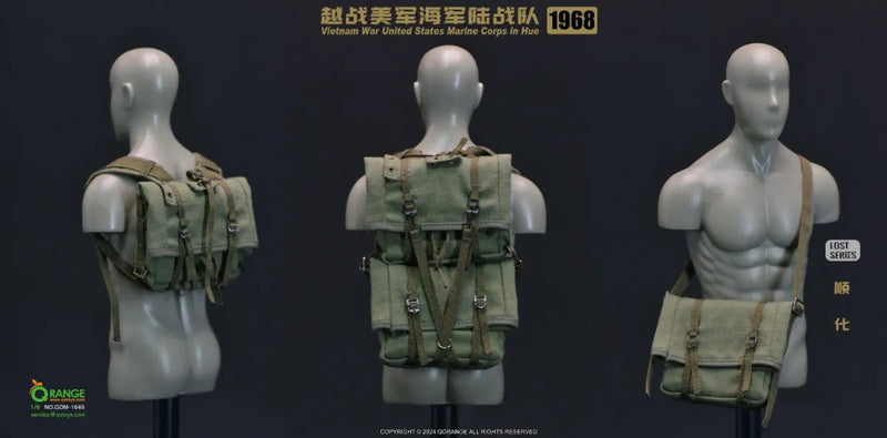 Load image into Gallery viewer, 1968 Vietnam War United States Marine Corps In Hue Accessory Set - MINT IN BOX

