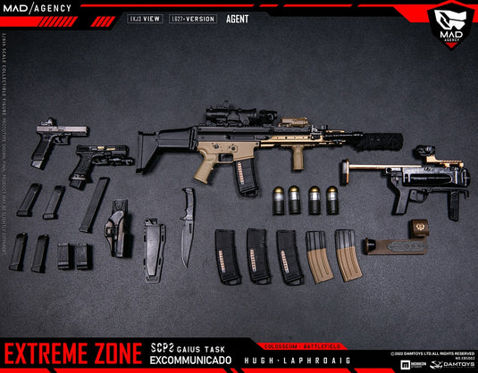 Extreme Zone Gaius Task - Scar-L Rifle w/Attachment Set