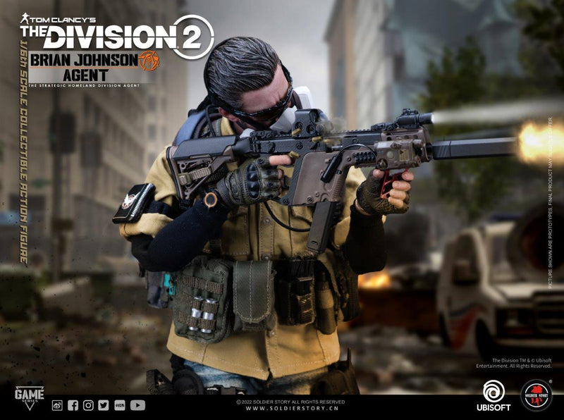Load image into Gallery viewer, The Division 2 - Brian Johnson - Black Shirt
