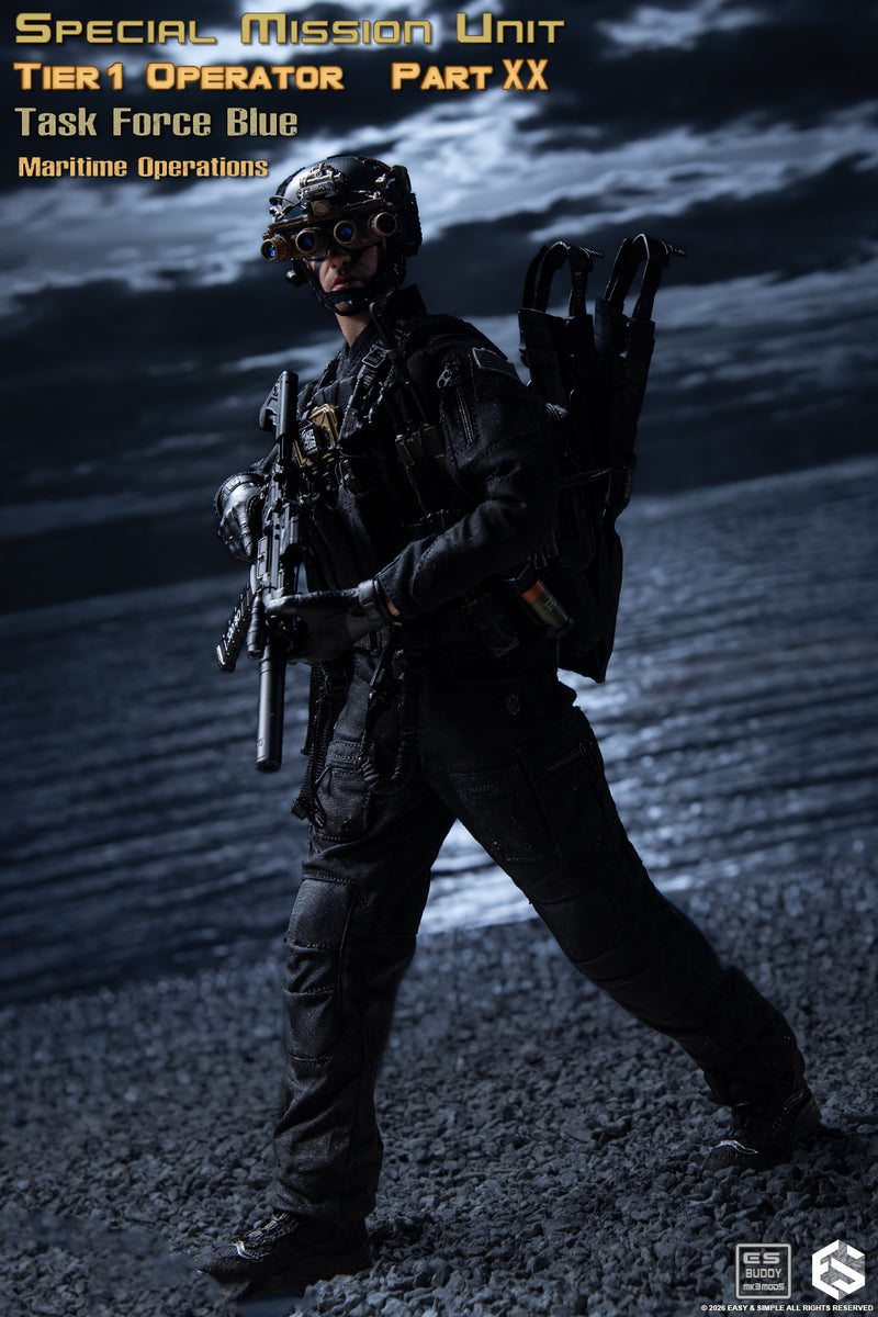 Load image into Gallery viewer, PREORDER DEPOSIT - SMU Tier1 Operator Part XX Task Force Blue Maritime Operation Ver B - MINT IN BOX
