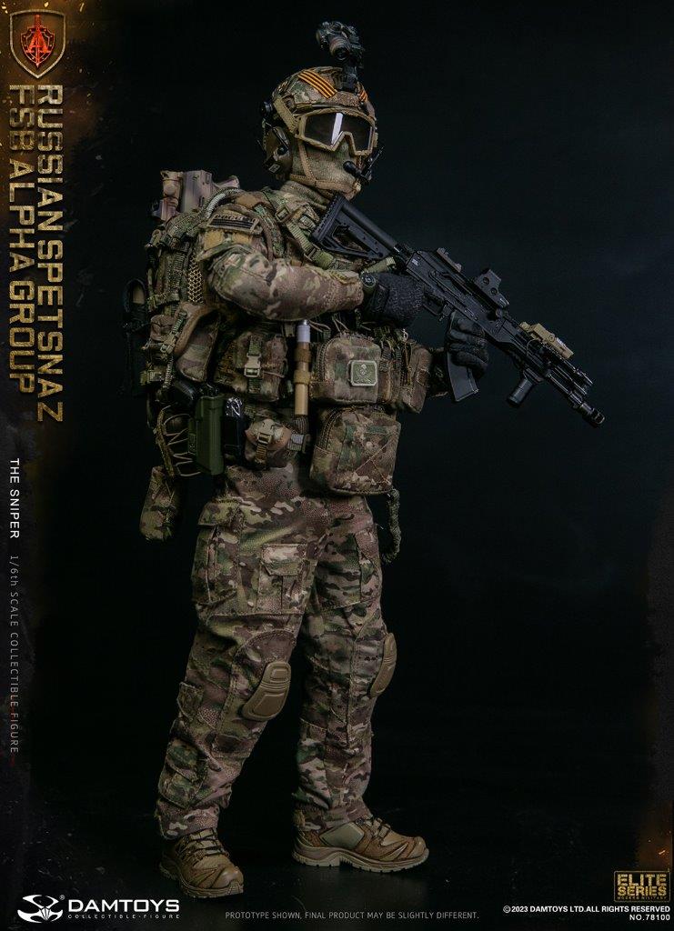 Load image into Gallery viewer, Russian Spetsnaz FSB Alpha Group - The Sniper - MINT IN BOX
