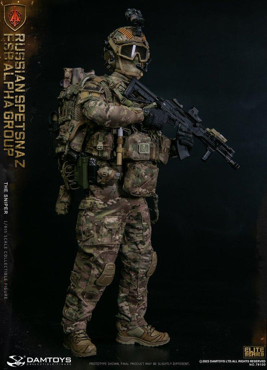 Russian FSB Alpha Sniper - Combat Boots (Peg Type)