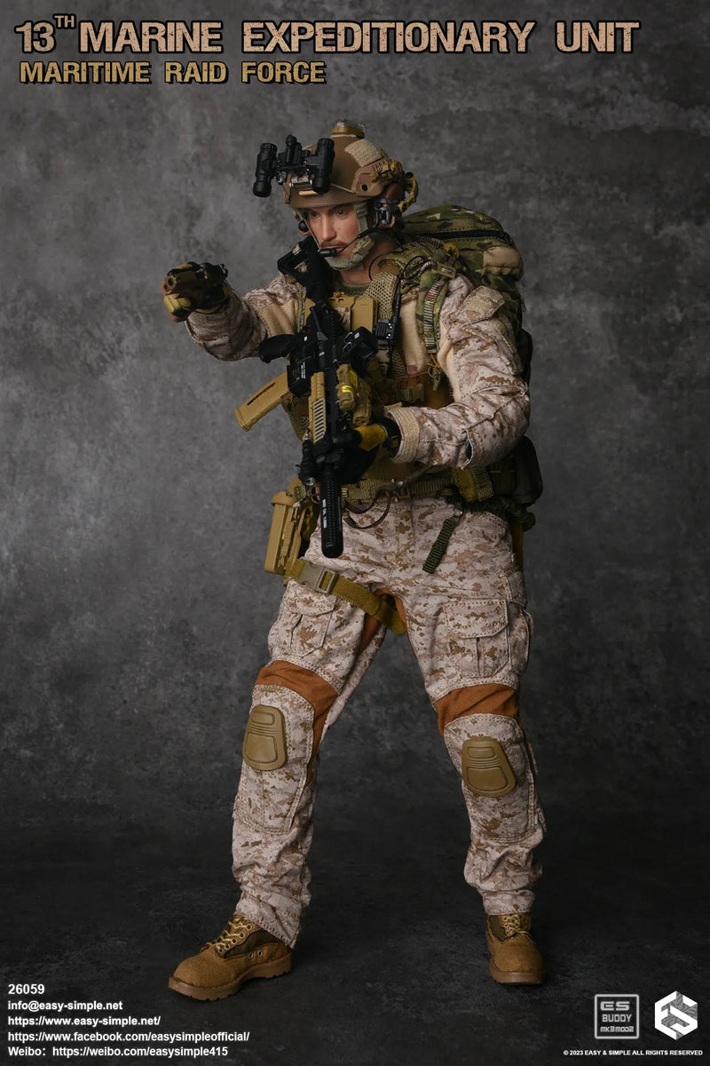 Load image into Gallery viewer, 13th Marine Expeditionary Unit - AOR1 Camo Combat Uniform Set
