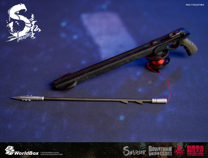 Load image into Gallery viewer, Downtown Union - Smuggler - Spear Gun w/Working Reel &amp; Fish
