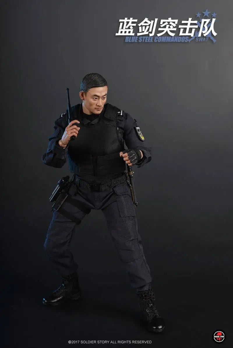 Load image into Gallery viewer, SWAT - Blue Steel Commandos - MINT IN BOX

