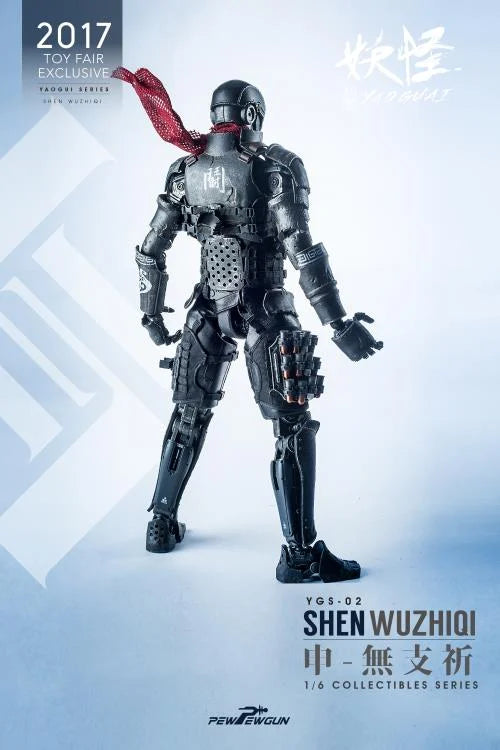 Load image into Gallery viewer, Shen - Black Wuzhiqi Armor Version 2017 Toy Fair Exclusive - MINT IN BOX
