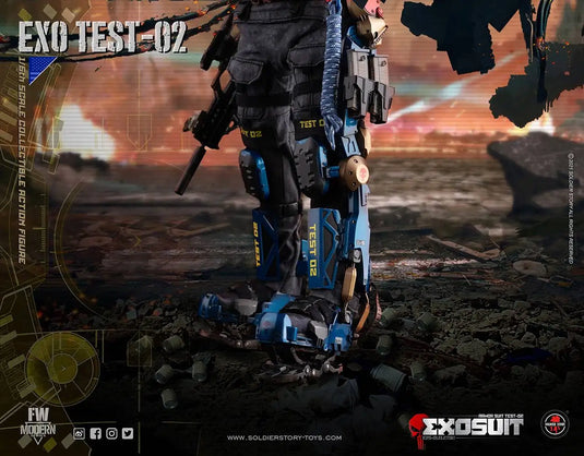 Armor Suit Test-02 "Exosuit" Exo-Skeleton - MINT IN BOX