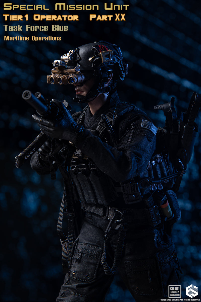 Load image into Gallery viewer, PREORDER DEPOSIT - SMU Tier1 Operator Part XX Task Force Blue Maritime Operation Ver B - MINT IN BOX
