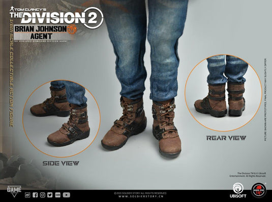 The Division 2 - Johnson, Dunne, & Ward w/Robo Dog - MINT IN BOX