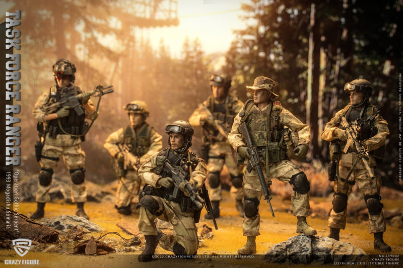 Load image into Gallery viewer, 1/12 - 75th Rangers &amp; Delta Special Forces 6Pack - MINT IN BOX
