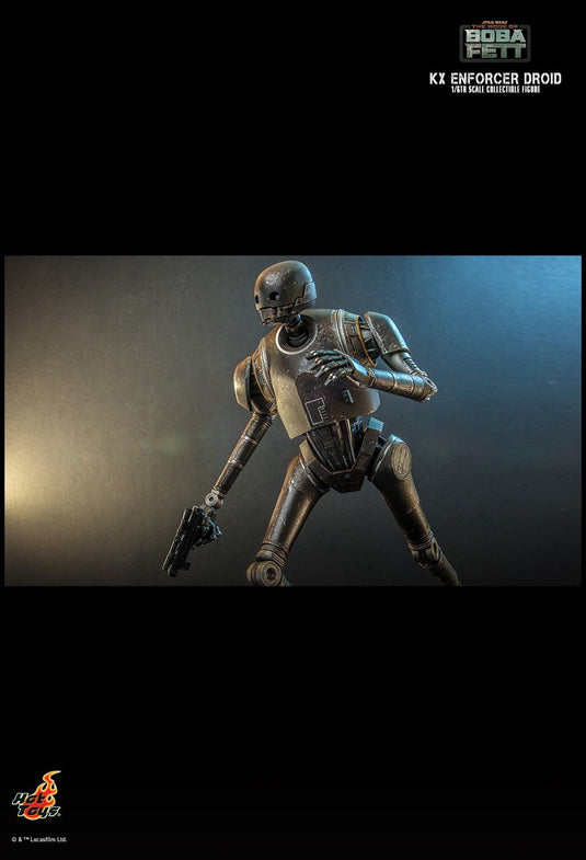 Star Wars - TBOBF - KX Enforcer Droid - MINT IN BOX