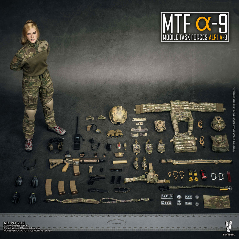 Load image into Gallery viewer, Mobile Task Force Alpha-9 - Multicam MOLLE Vest Set
