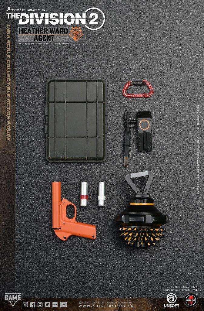 Load image into Gallery viewer, The Division 2 - Brian Johnson DLX, Caleb Dunne, &amp; Heather Ward COMBO - MINT IN BOX
