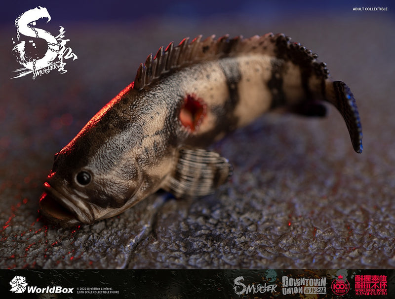 Load image into Gallery viewer, Downtown Union - Smuggler - Spear Gun w/Working Reel &amp; Fish
