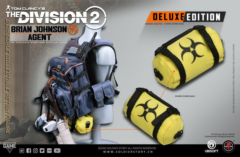 Load image into Gallery viewer, The Division 2 - Agent Brian Johnson Deluxe Ver. - MINT IN BOX
