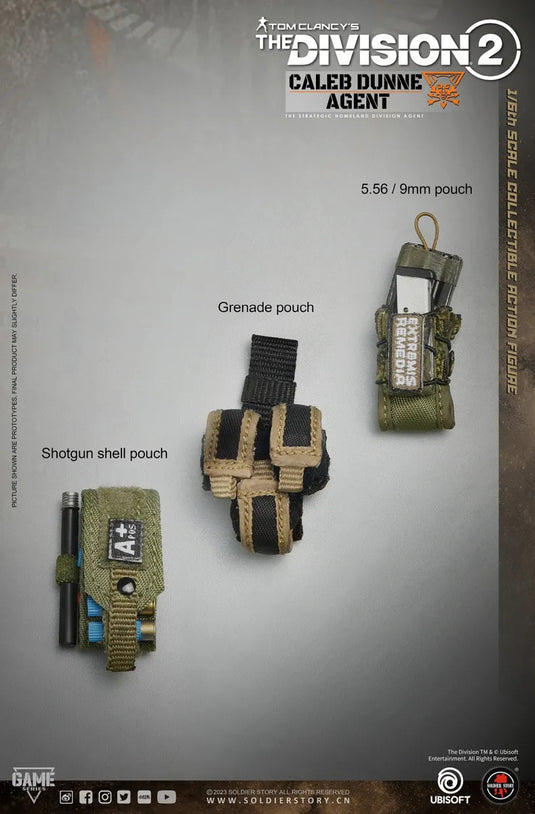 The Division 2 - Brian Johnson DLX, Caleb Dunne, & Heather Ward COMBO - MINT IN BOX