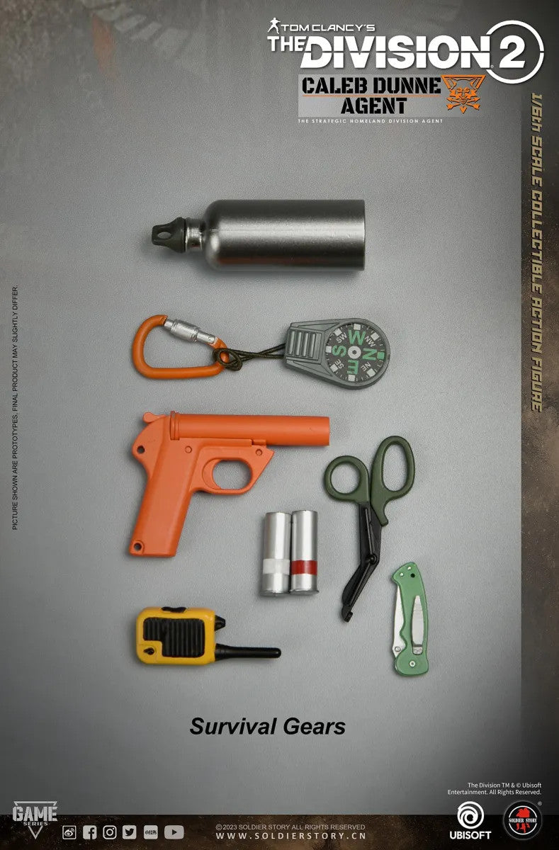 Load image into Gallery viewer, The Division 2 - Brian Johnson DLX, Caleb Dunne, &amp; Heather Ward COMBO - MINT IN BOX
