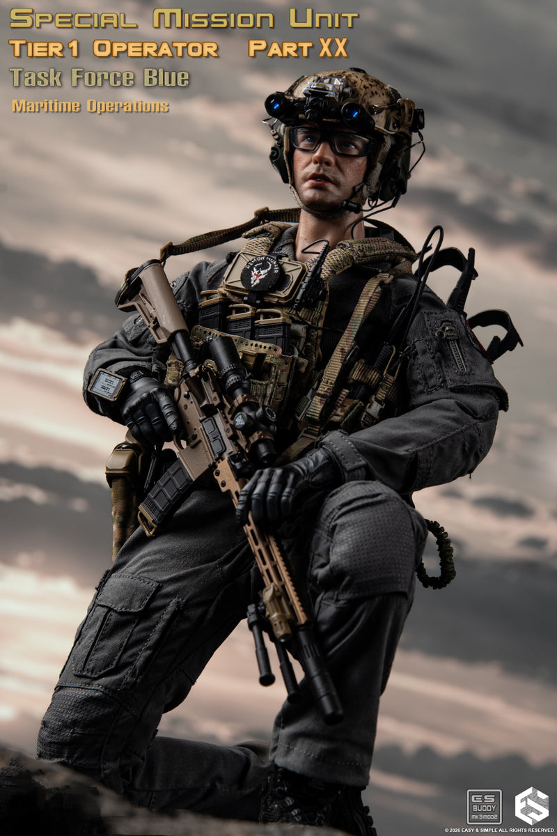 Load image into Gallery viewer, PREORDER DEPOSIT - SMU Tier1 Operator Part XX Task Force Blue Maritime Operation Ver C Limited - MINT IN BOX
