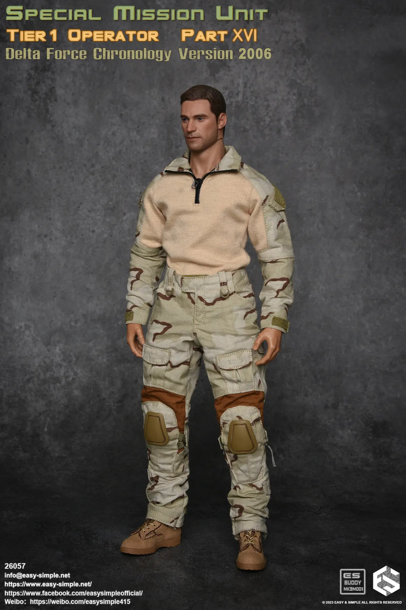 Load image into Gallery viewer, SMU Tier 1 Operator Part XVI Delta Force Chronology Version - MINT IN BOX - 26057
