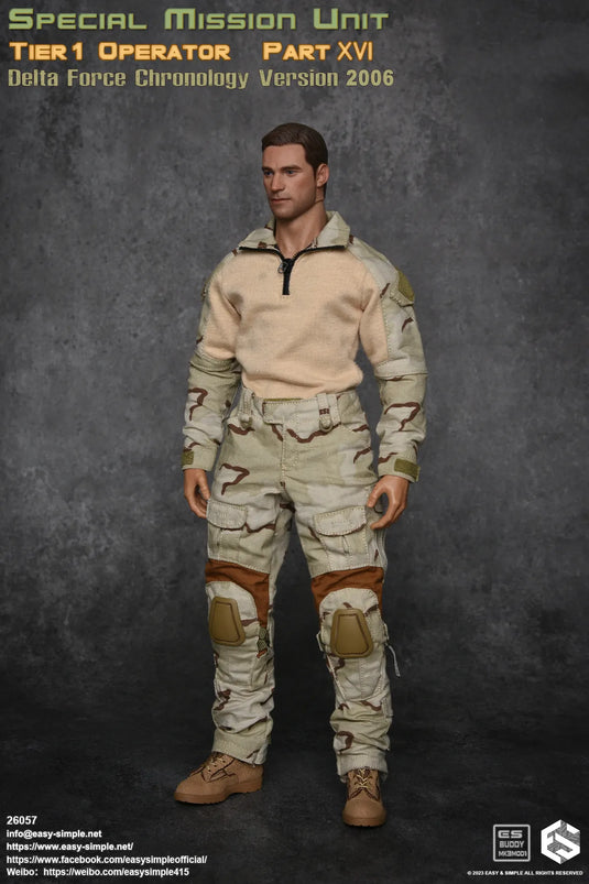 SMU Tier 1 Operator Part XVI Delta Force Chronology Version - MINT IN BOX - 26057