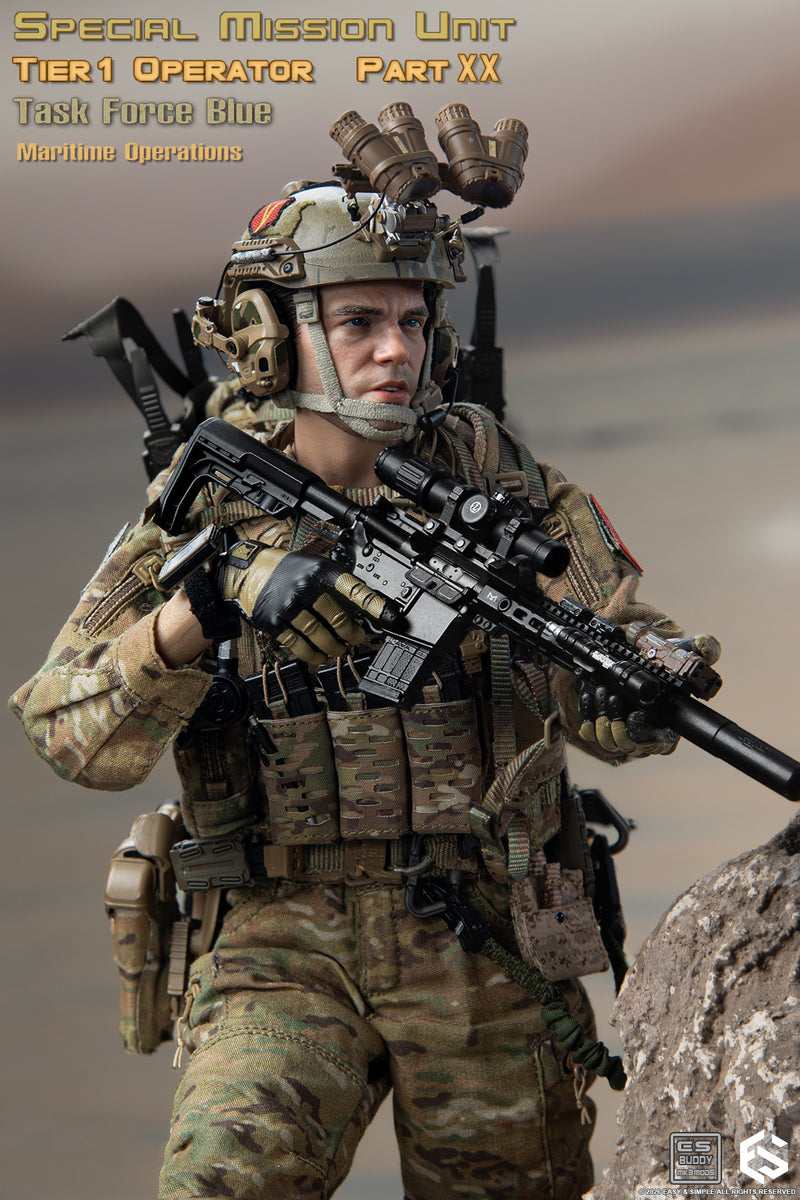 Load image into Gallery viewer, PREORDER DEPOSIT - SMU Tier1 Operator Part XX Task Force Blue Maritime Operation Ver A - MINT IN BOX
