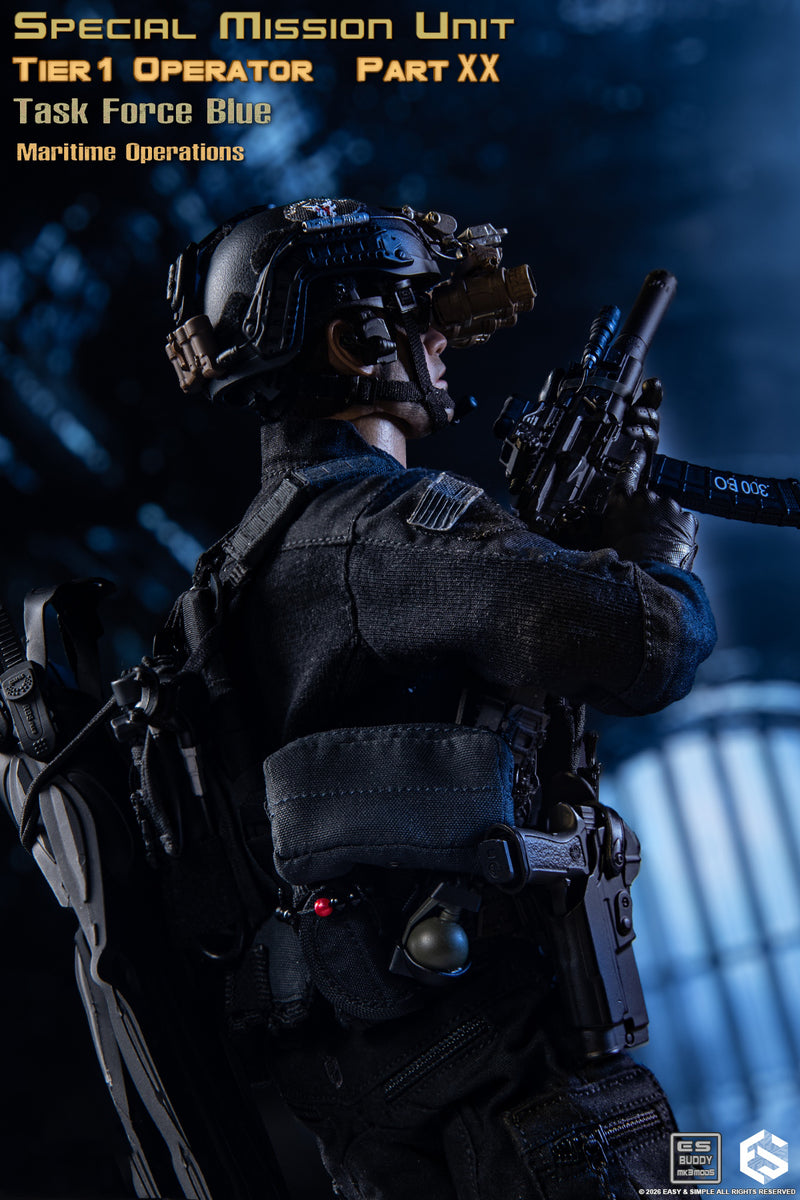 Load image into Gallery viewer, PREORDER DEPOSIT - SMU Tier1 Operator Part XX Task Force Blue Maritime Operation Ver B - MINT IN BOX
