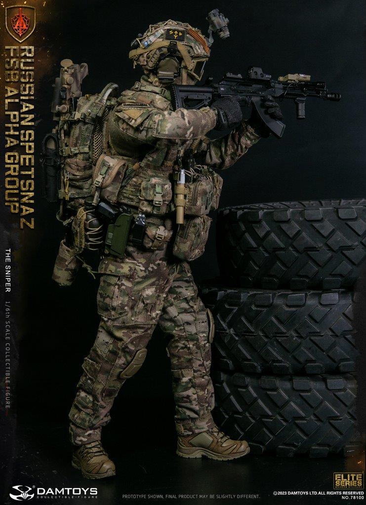 Load image into Gallery viewer, Russian Spetsnaz FSB Alpha Group - The Sniper - MINT IN BOX
