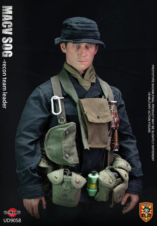 Vietnam MACV-SOG Recon Team Leader - OD Green Gear Pouch Set w