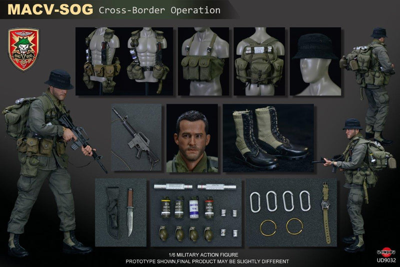 Load image into Gallery viewer, U.S. MACV SOG Cross Border Operation in Vietnam DLX - MINT IN BOX
