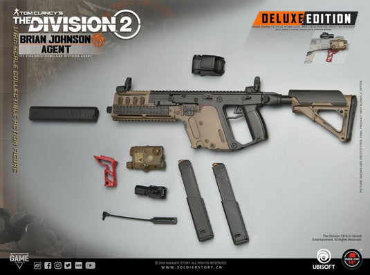 The Division 2 - Brian Johnson DLX, Caleb Dunne, & Heather Ward COMBO - MINT IN BOX