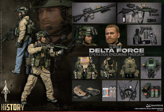 Delta Force SFOD - Tan Combat Boots (Foot Type)