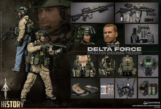 Delta Force SFOD-D Operation Enduring Freedom - MINT IN BOX