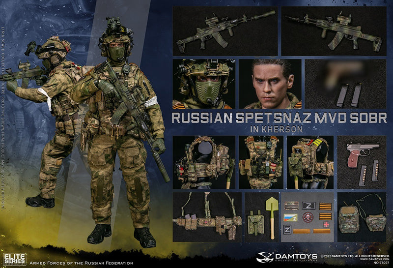 Load image into Gallery viewer, Russian Spetsnaz MVD SOBR In Kherson - MINT IN BOX
