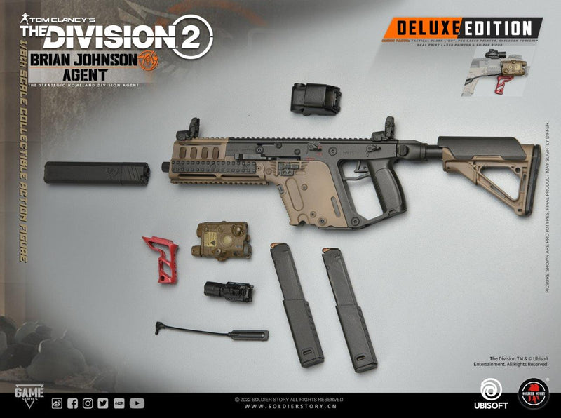 Load image into Gallery viewer, The Division 2 - Agent Brian Johnson Deluxe Ver. - MINT IN BOX
