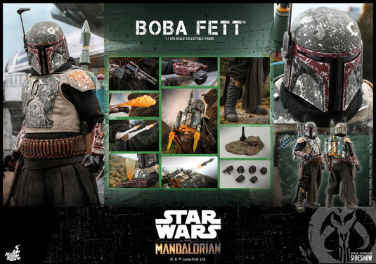 Star Wars - Boba Fett - Weathered Complete Beskar Armor Set w/Helmet