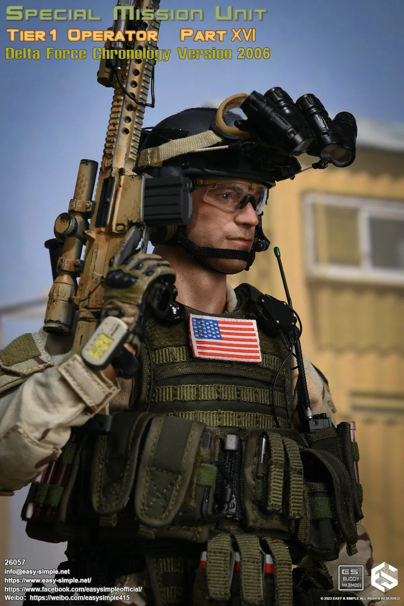 Load image into Gallery viewer, SMU Tier 1 Operator Part XVI Delta Force Chronology Version - MINT IN BOX - 26057
