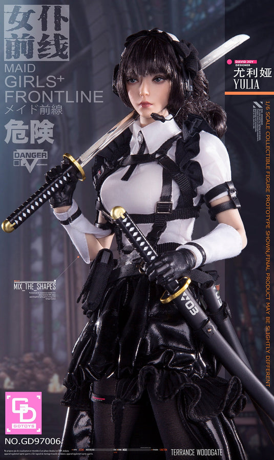 Frontline Maid Girl - Metal Katana Sword w/Sheath