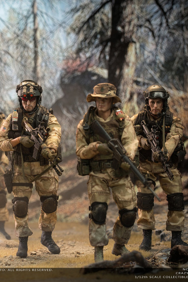 Load image into Gallery viewer, 1/12 - 75th Rangers &amp; Delta Special Forces 6Pack - MINT IN BOX

