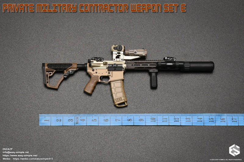 Load image into Gallery viewer, Private Military Contractor Weapon Set E Ver. F - MINT IN BOX
