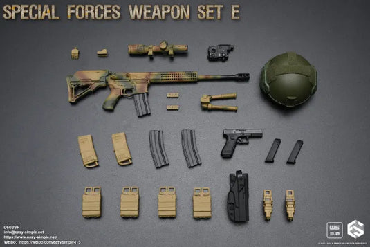 Special Forces Weapon Set E Version F - MINT IN BOX