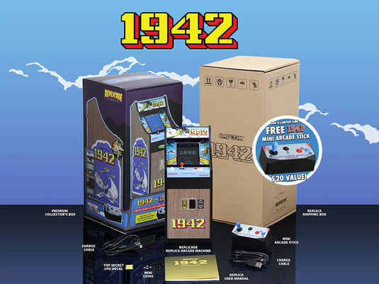 Functional Replica 1942 Arcade & USB Change Machine - MINT IN BOX