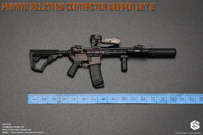 Load image into Gallery viewer, Private Military Contractor Weapon Set E 7-Pack - MINT IN BOX
