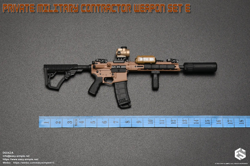 Load image into Gallery viewer, Private Military Contractor Weapon Set E 7-Pack - MINT IN BOX
