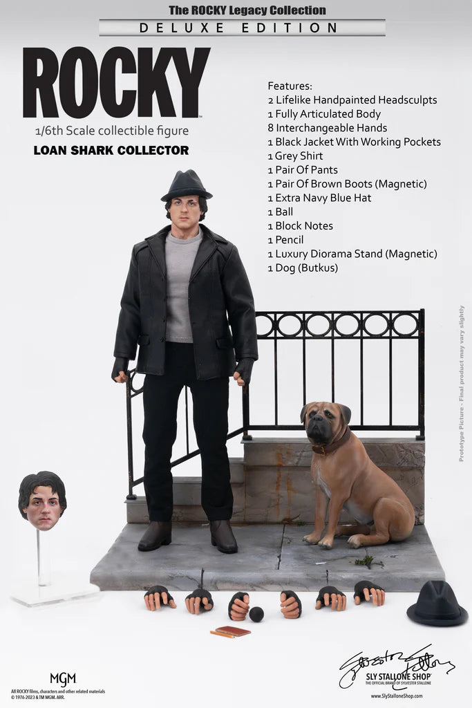 Load image into Gallery viewer, Sly Stallone Shop - Rocky Loan Shark Collector Deluxe - MINT IN BOX
